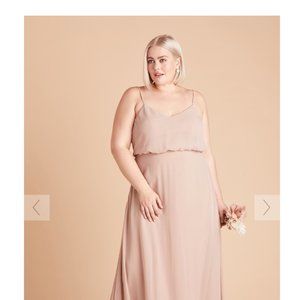 Birdy Grey Taupe Plus Size Bridesmaid Dress